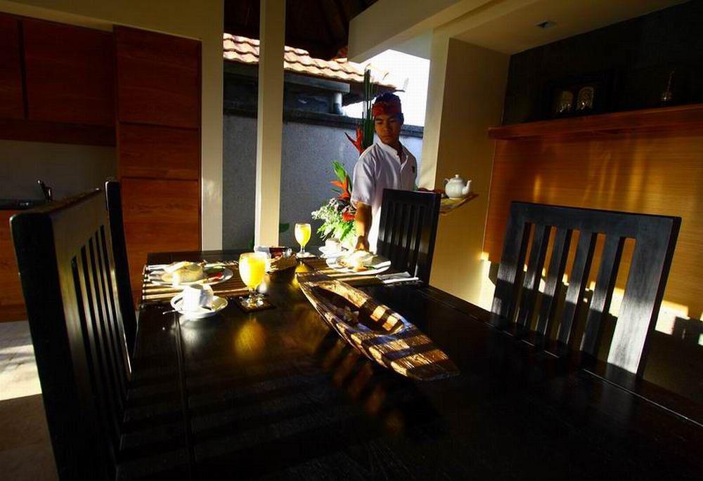 Bali Nyuh Gading Villas Kerobokan Ресторант снимка